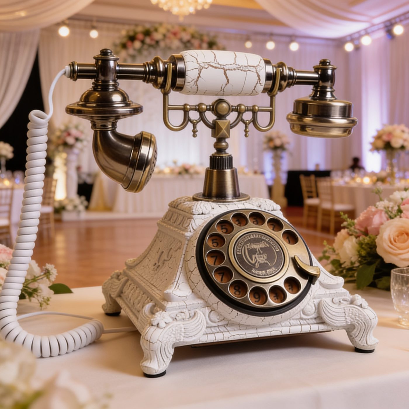 Audio guest book — retro telefon na vjenčanju za glasovne poruke gostiju